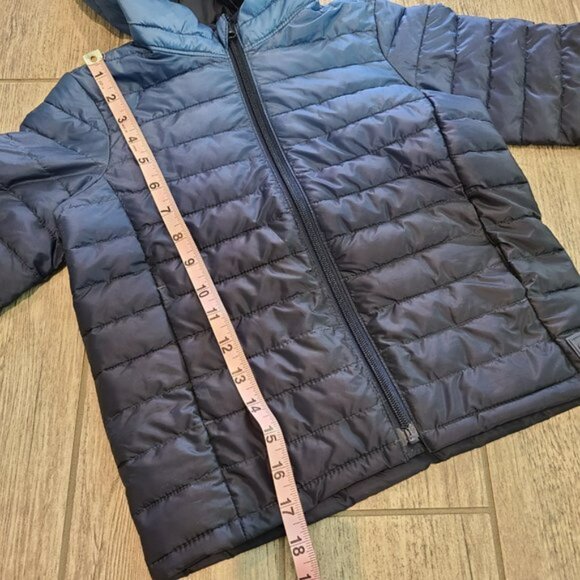 Gap kids boys blue ombre lightweight puffer winter jacket size XS - Picture 6 of 7